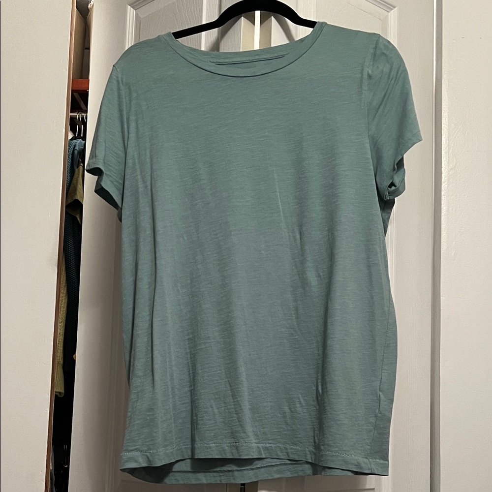 J. Crew Soft Green Short Sleeve Tee